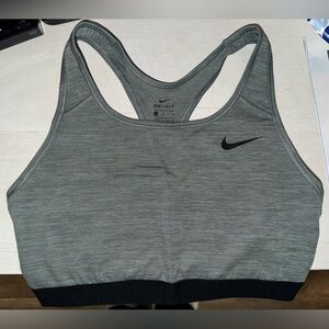 Nike Women's Heathered Gray Sports Bra